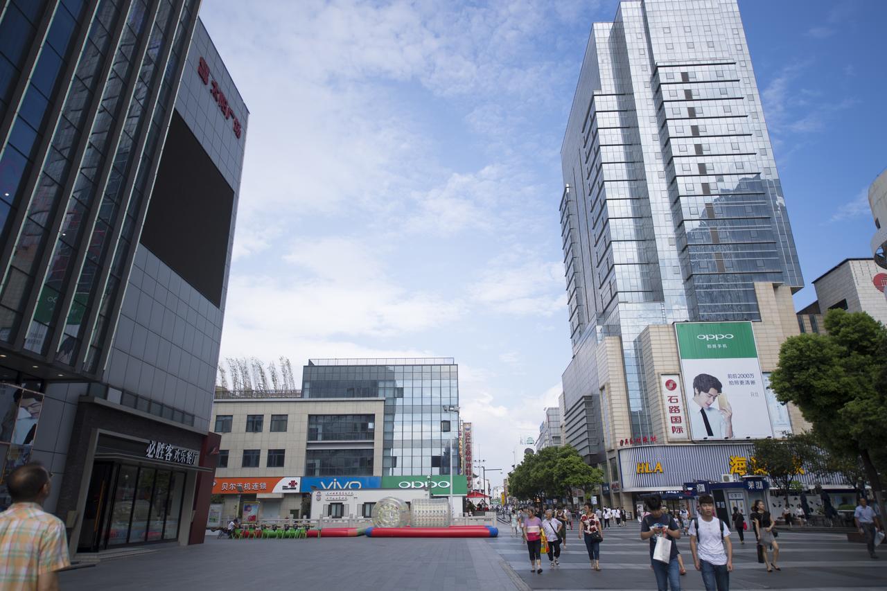 Suzhou Sun Plaza Hotel Exterior foto